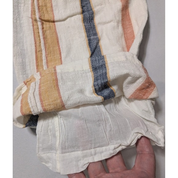 O'Neill Colada Stripe Cropped Wide Leg Pants - Women 24 (US 0) EUC - Picture 11 of 16